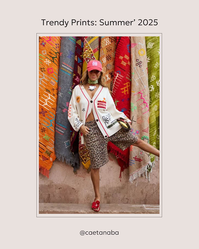 Trendy Prints for Summer’ 2025 by FASHIONISTA