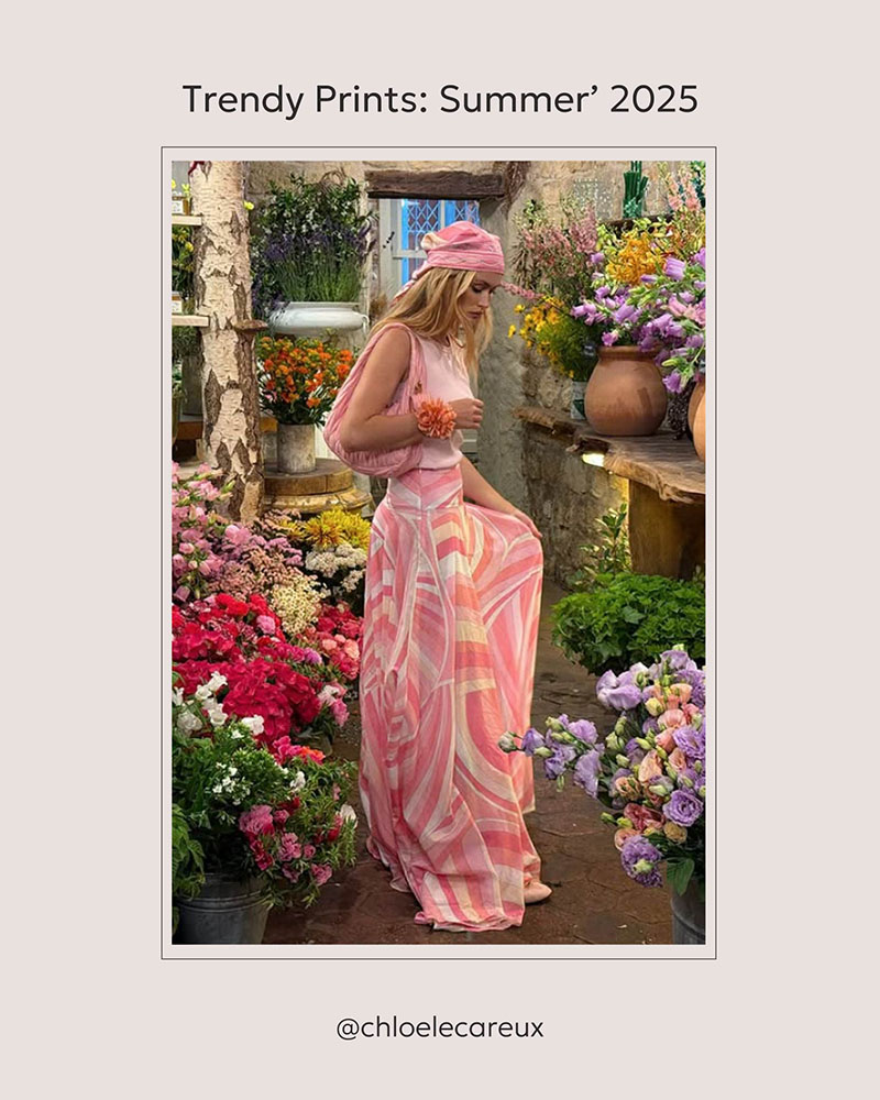 Trendy Prints for Summer’ 2025 by FASHIONISTA