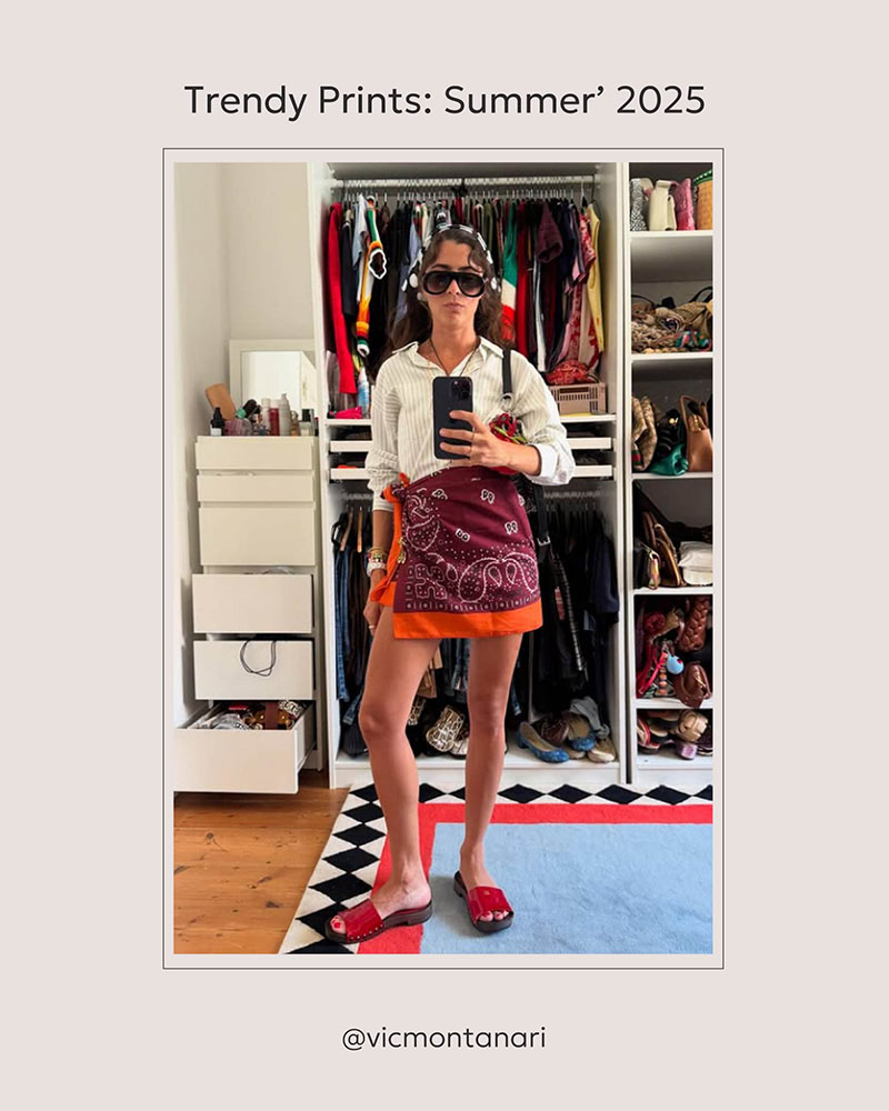 Trendy Prints for Summer’ 2025 by FASHIONISTA