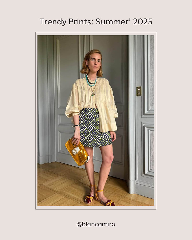 Trendy Prints for Summer’ 2025 by FASHIONISTA