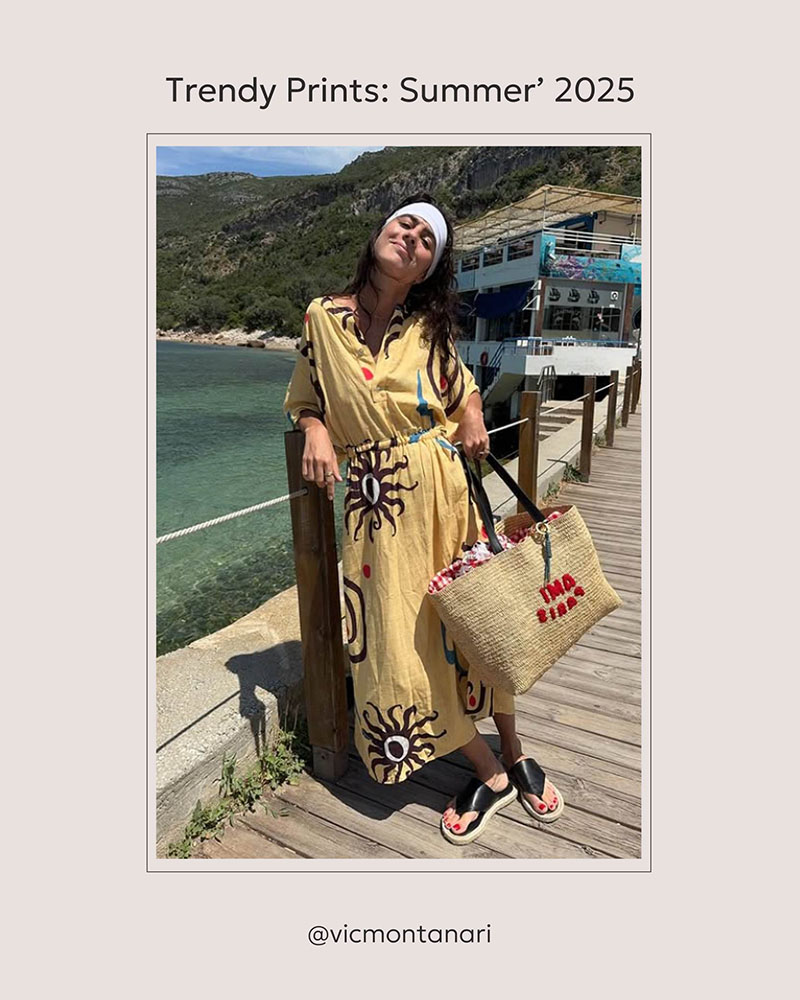 Trendy Prints for Summer’ 2025 by FASHIONISTA