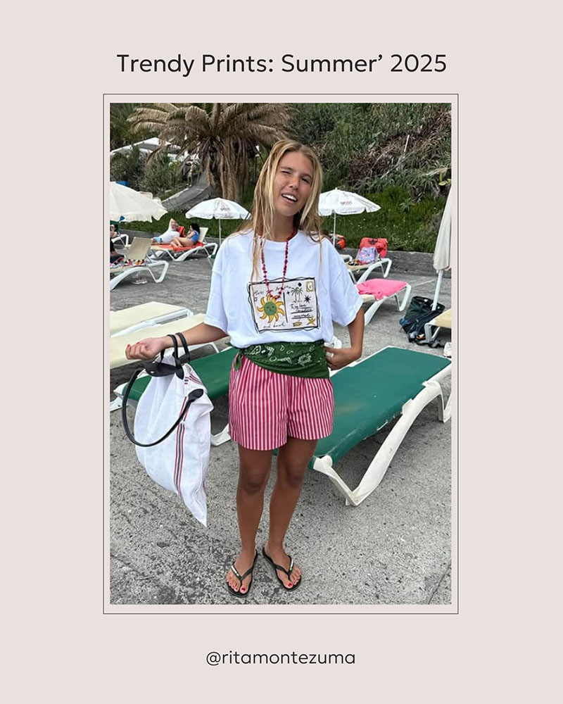 Trendy Prints for Summer’ 2025 by FASHIONISTA