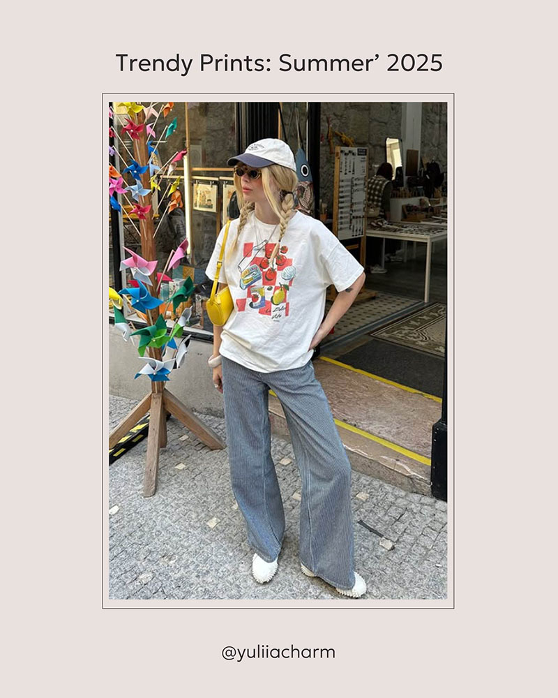 Trendy Prints for Summer’ 2025 by FASHIONISTA