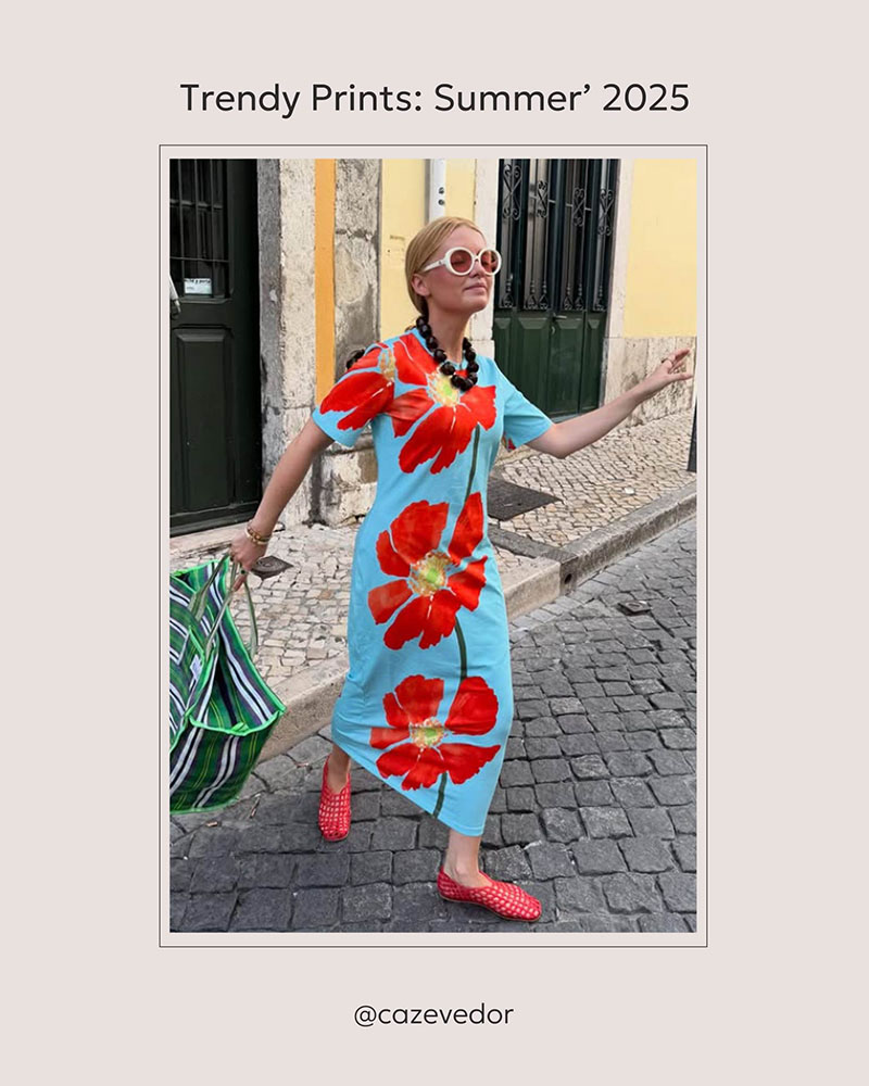 Trendy Prints for Summer’ 2025 by FASHIONISTA