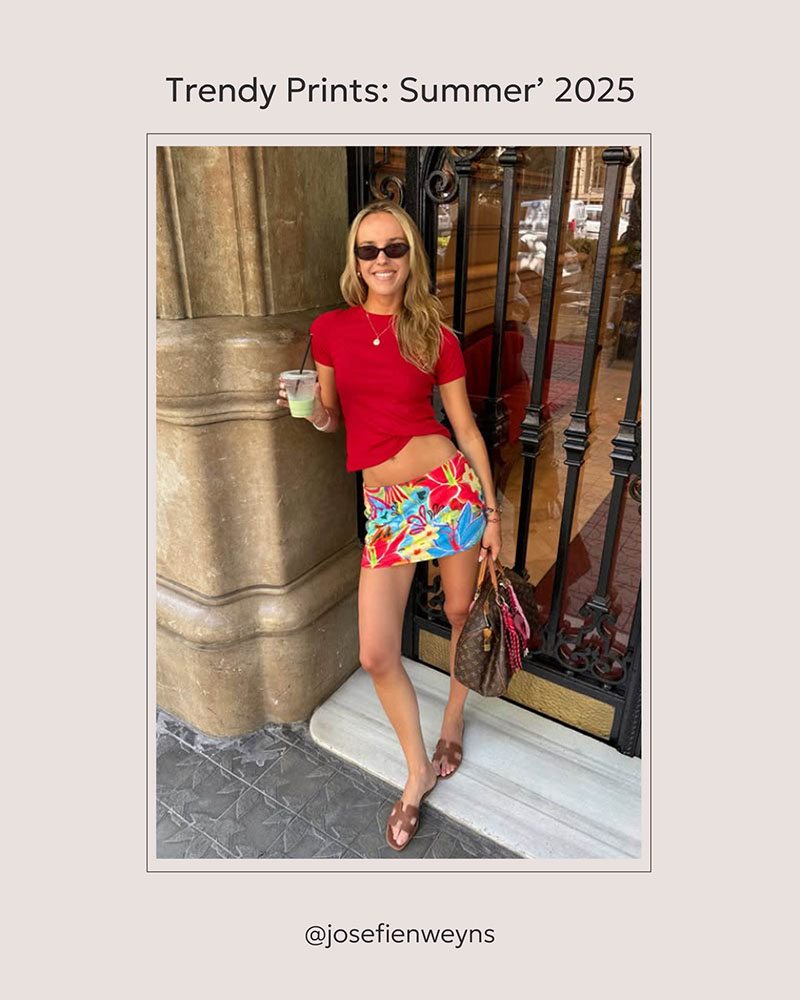 Trendy Prints for Summer’ 2025 by FASHIONISTA