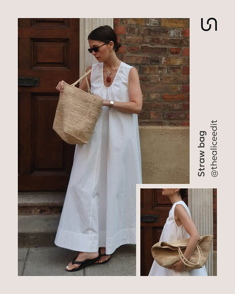 Summer bags 2025: Straw bag