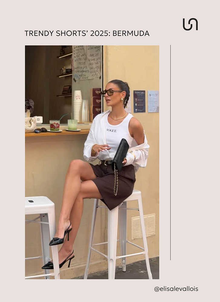 TRENDY SHORTS FOR SUMMER 2025_Bermuda shorts _FASHIONISTA