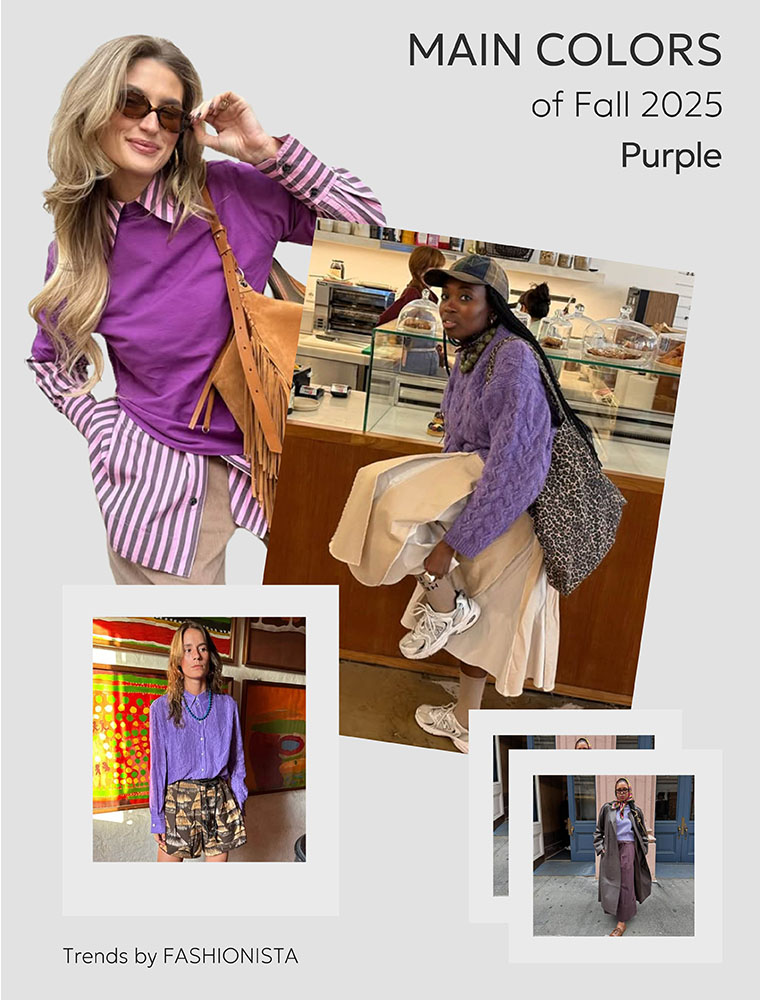 TRENDY COLORS OF FALL 2025