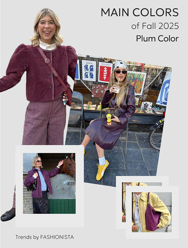 TRENDY COLORS OF FALL 2025