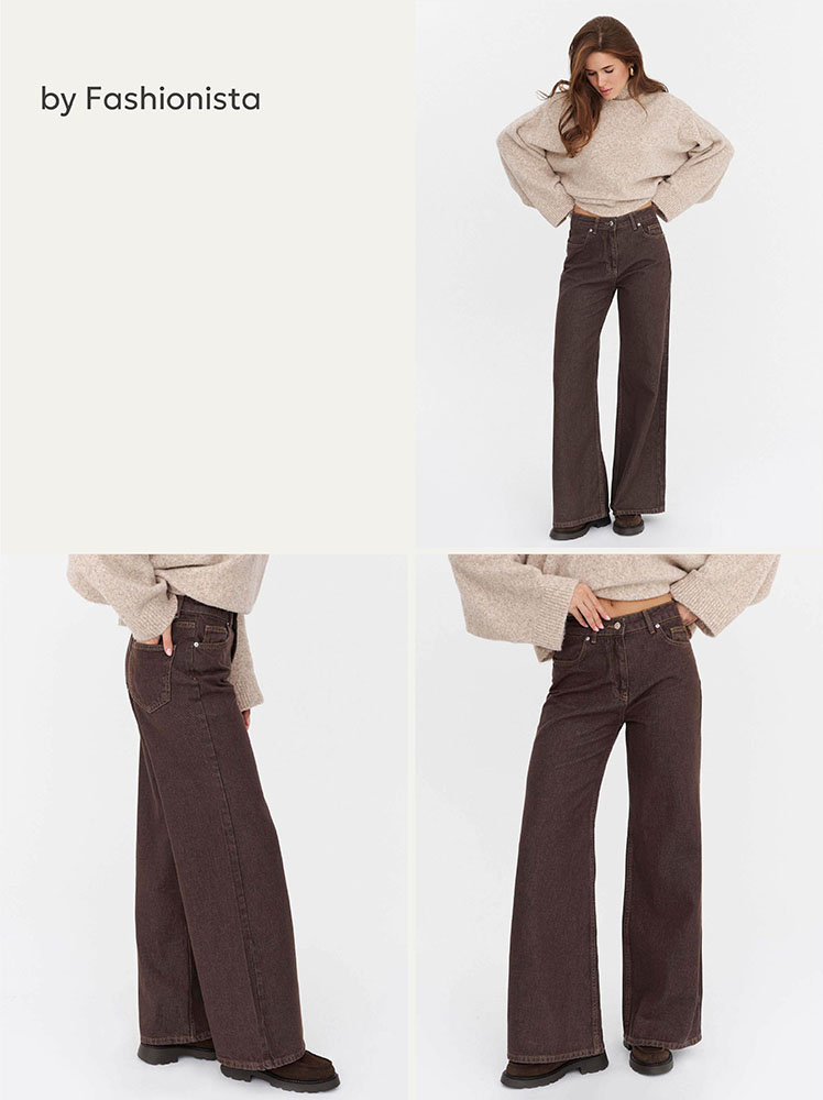 AUTUMN HITS_Brown jeans_by FASHIONISTA