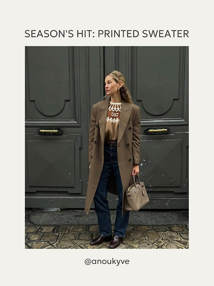 AUTUMN HITS_Printed sweater_by FASHIONISTA