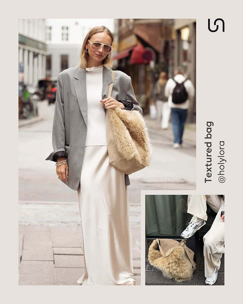 Trendy bags for Fall-Winter 2025/26 by FASHIONISTA _ Textured bags