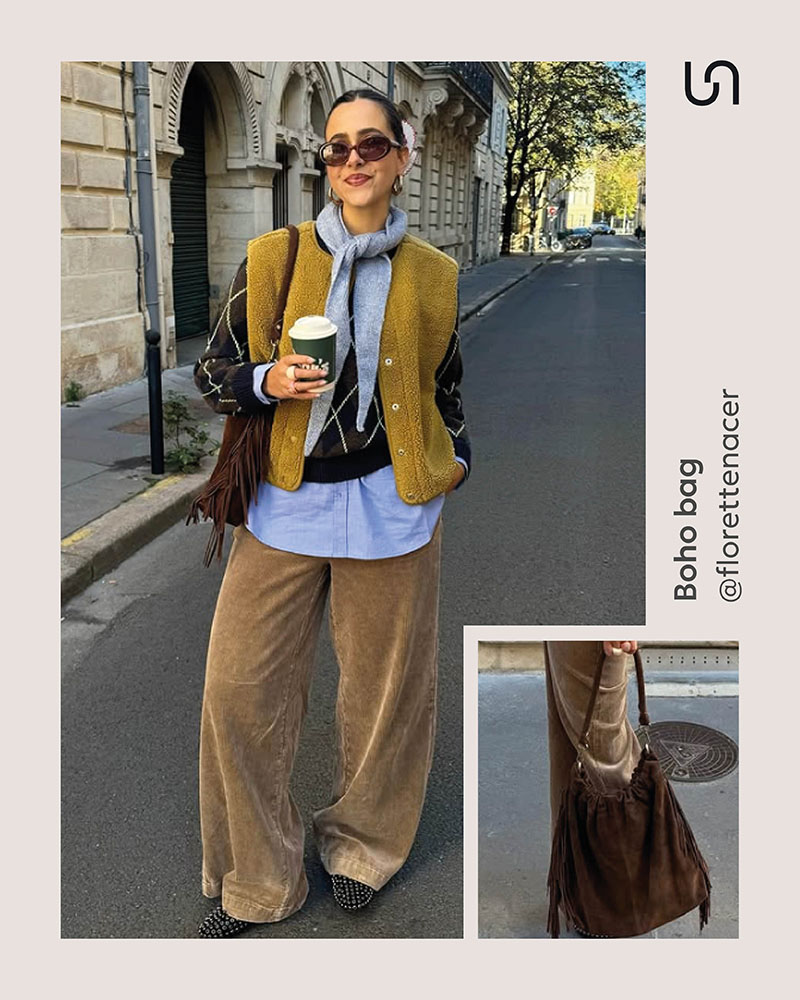 Trendy bags for Fall-Winter 2025/26 by FASHIONISTA _ Boho bags