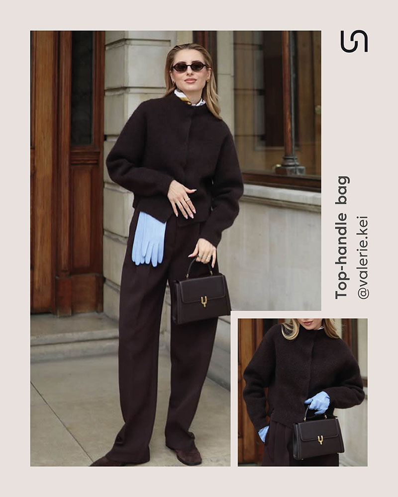 Trendy bags for Fall-Winter 2025/26 by FASHIONISTA _ Top-handle bags