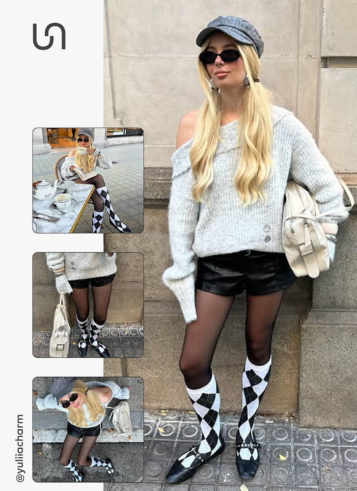 Trendy Prints: Argyle_FASHIONISTA