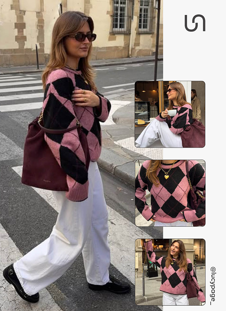Trendy Prints: Argyle_FASHIONISTA