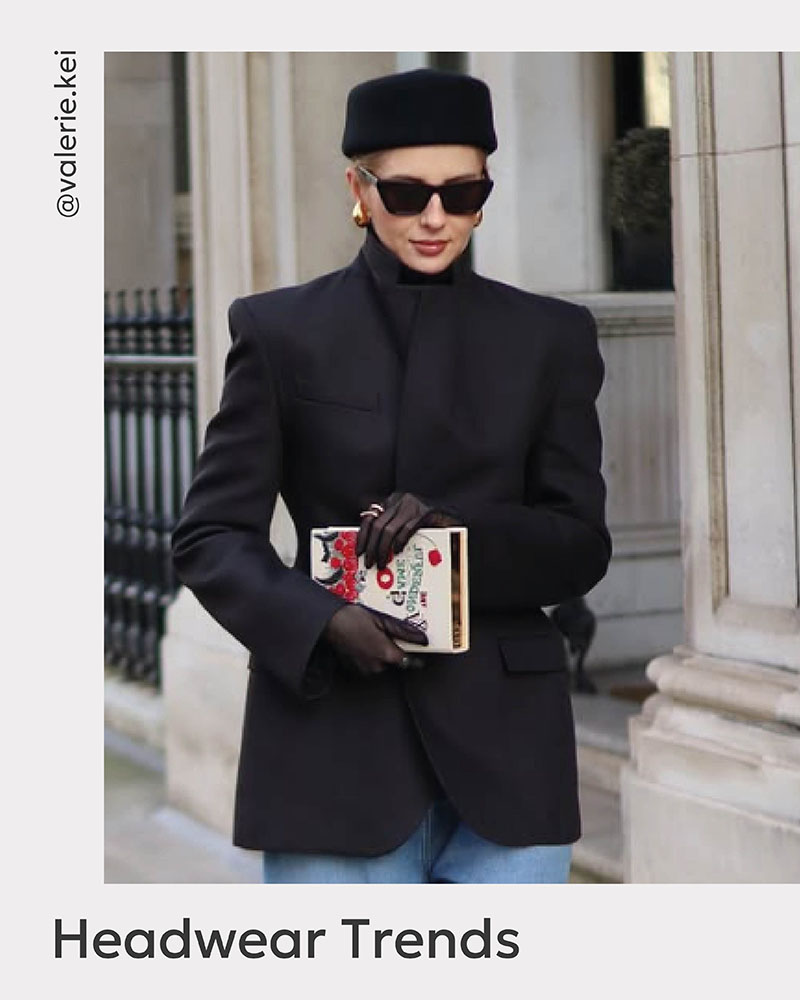 Trendy Headwear_Pillbox hats_Winter 2025_FASHIONISTA