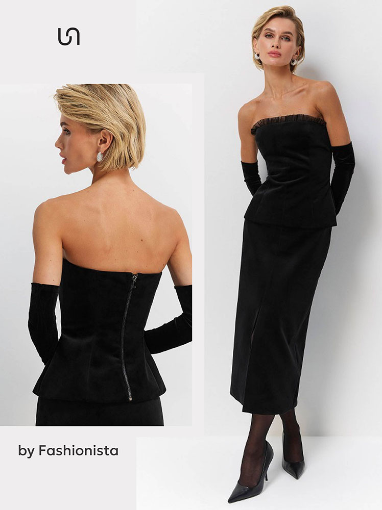 Silky Midnight_by FASHIONISTA