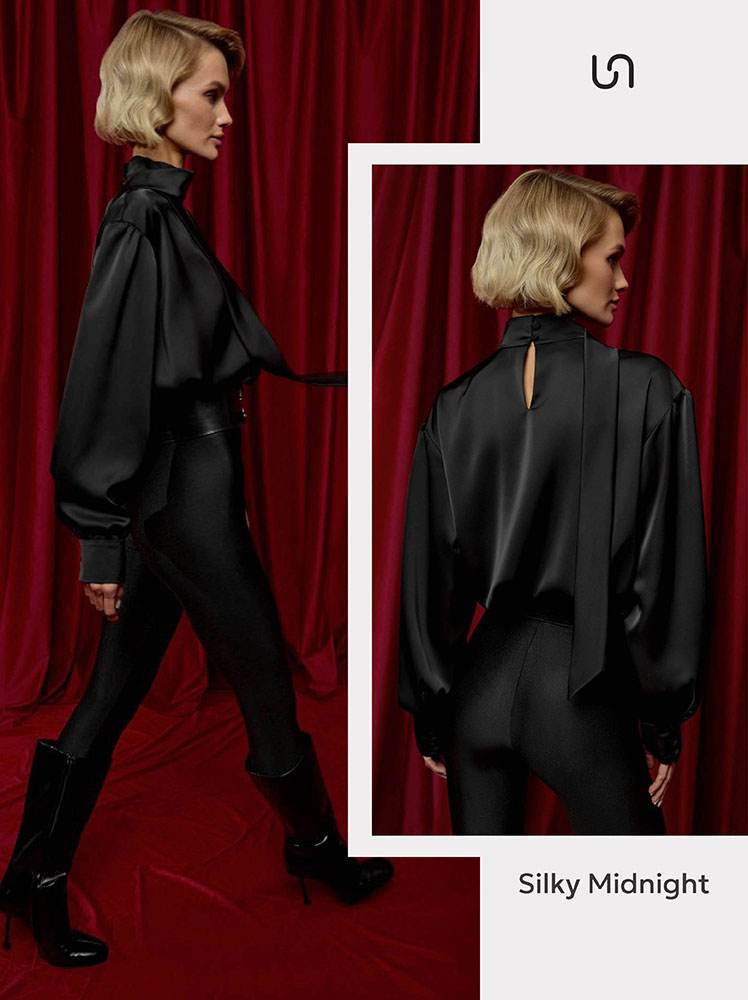 Silky Midnight_by FASHIONISTA