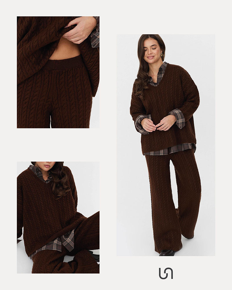 Winter Mast-Heves by FASHIONISTA_Knit Set