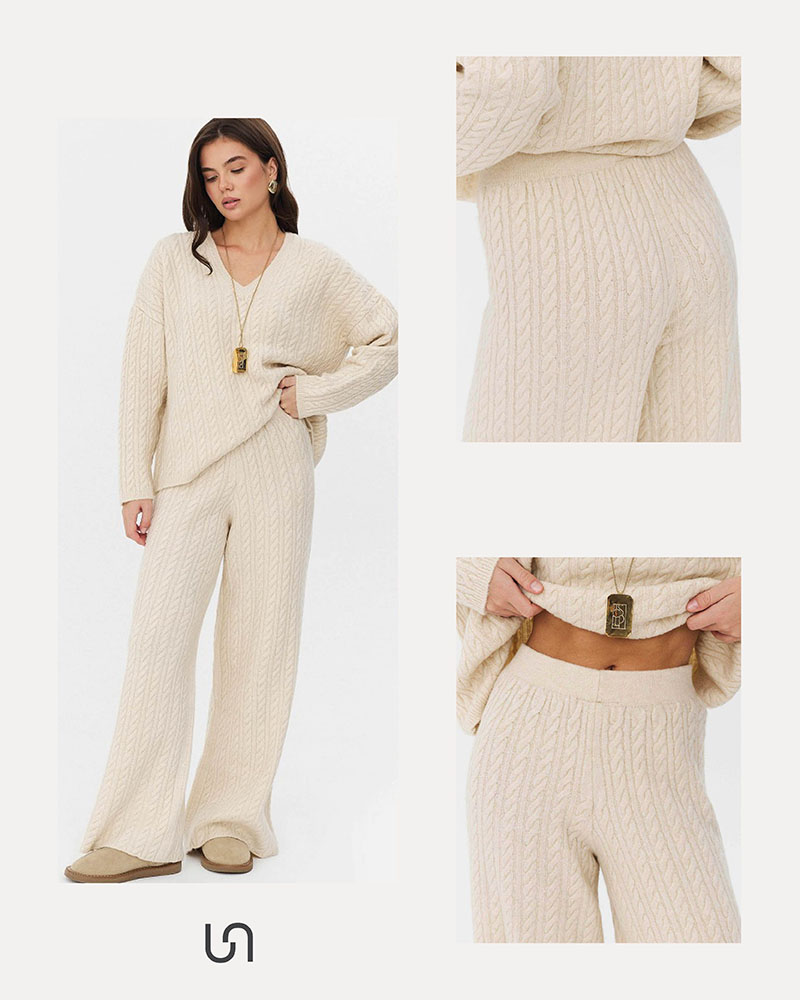 Winter Mast-Heves by FASHIONISTA_Knit Set