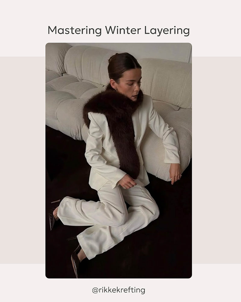 THE ART OF WINTER LAYERING ’ 2025/26