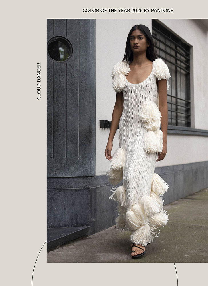 Color of the Year 2026 by PANTONE_Cloud Dancer