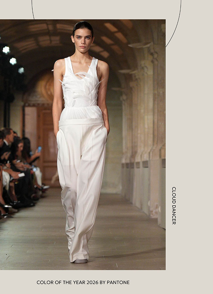Color of the Year 2026 by PANTONE_Cloud Dancer