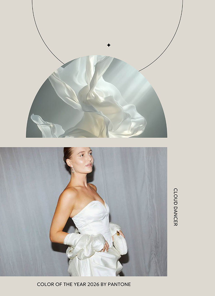 Color of the Year 2026 by PANTONE_Cloud Dancer