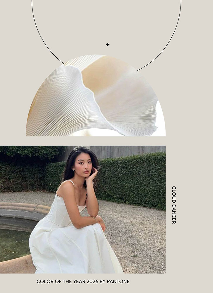 Color of the Year 2026 by PANTONE_Cloud Dancer
