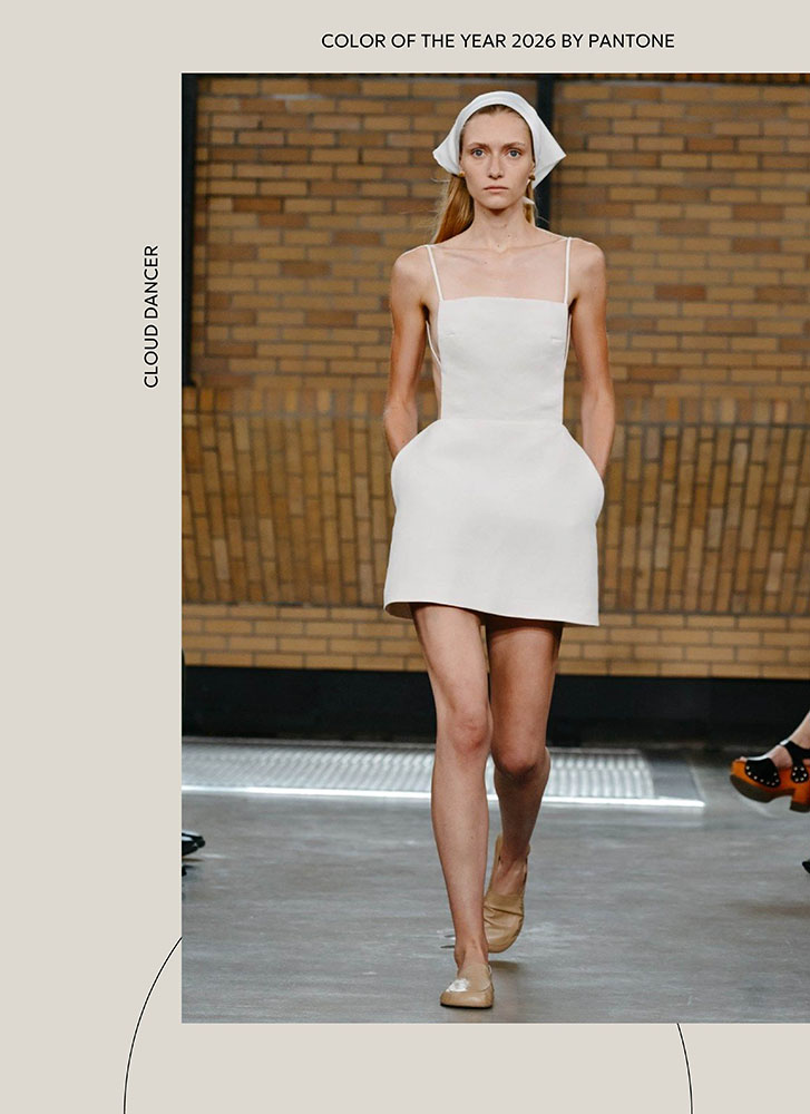 Color of the Year 2026 by PANTONE_Cloud Dancer