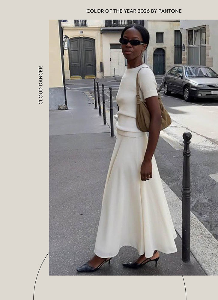 Color of the Year 2026 by PANTONE_Cloud Dancer