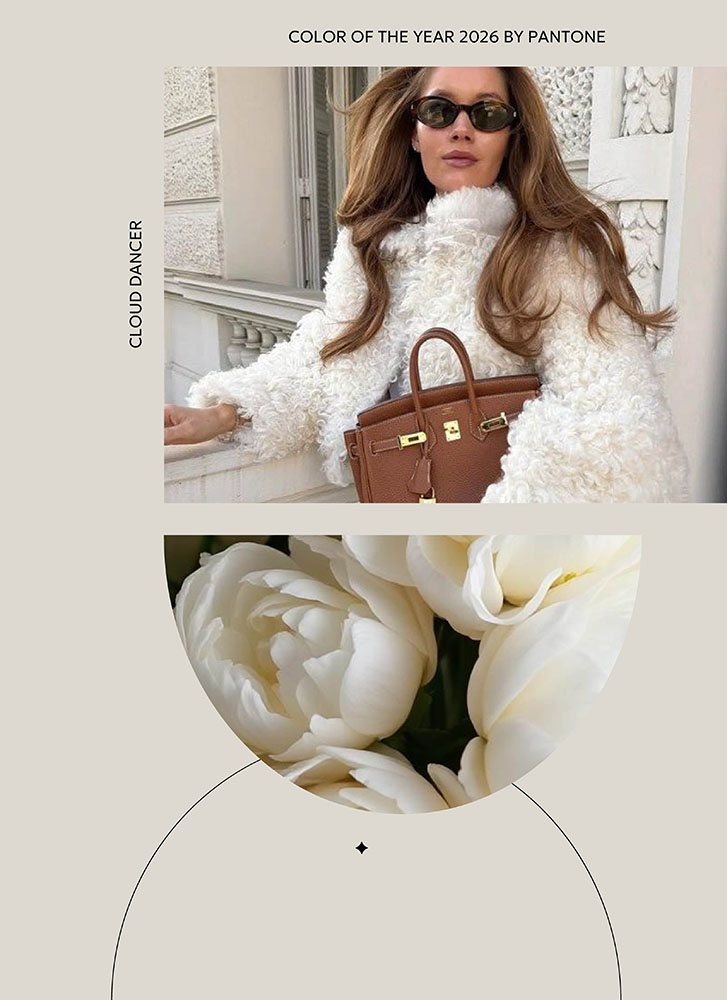 Color of the Year 2026 by PANTONE_Cloud Dancer