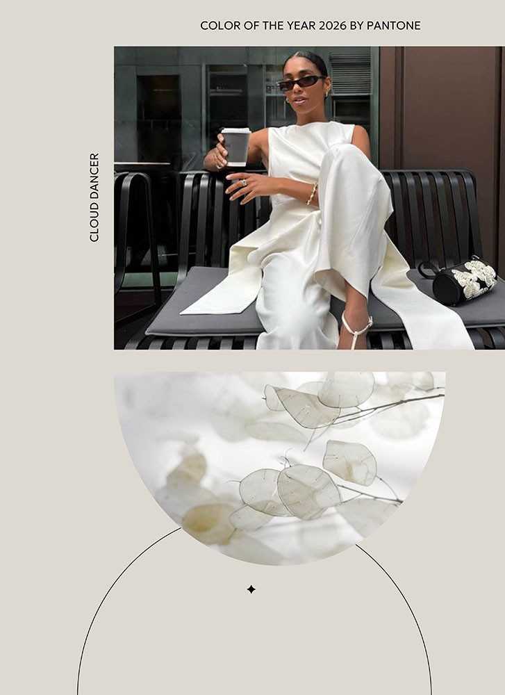 Color of the Year 2026 by PANTONE_Cloud Dancer