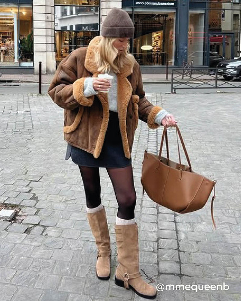 Shearling coats_Styling ideas_FASHIONISTA
