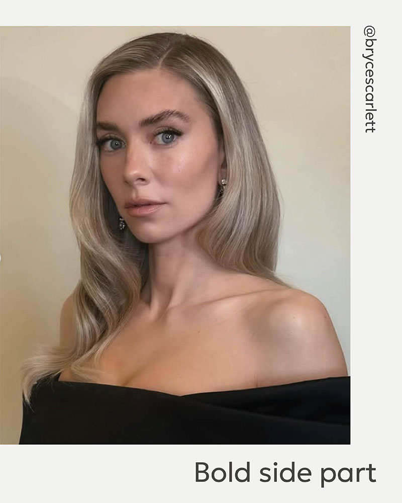 Trendy makeup 2026_Bold Side Part_FASHIONISTA