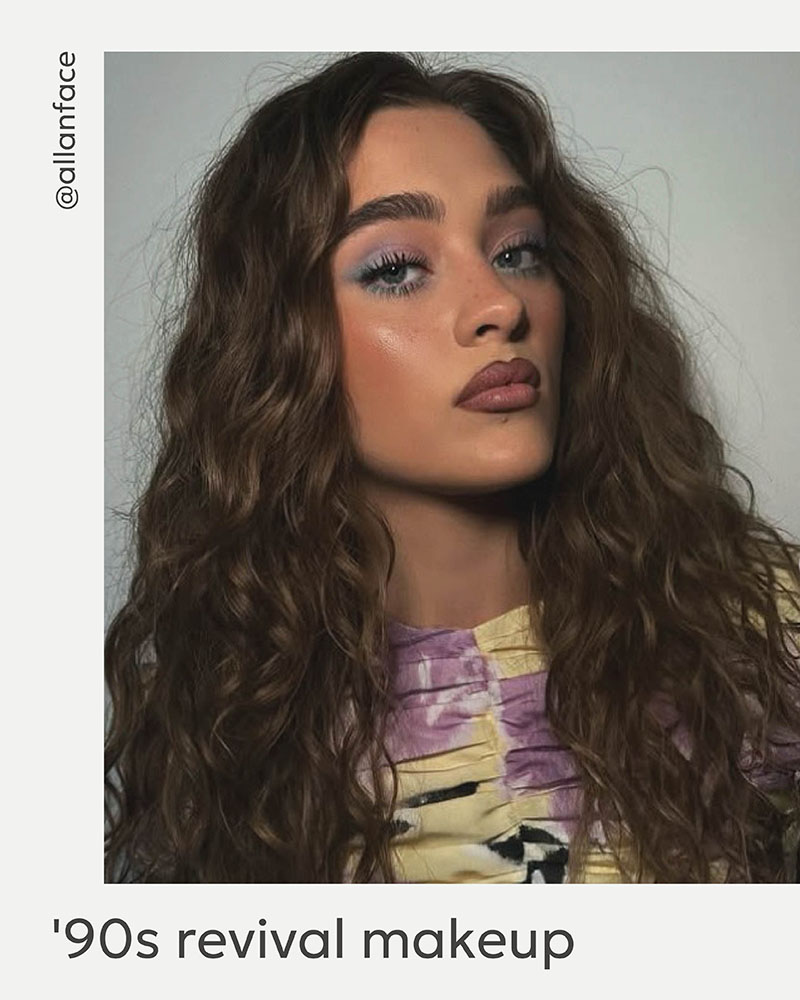 Trendy makeup 2026_'90s Revival Makeup_FASHIONISTA