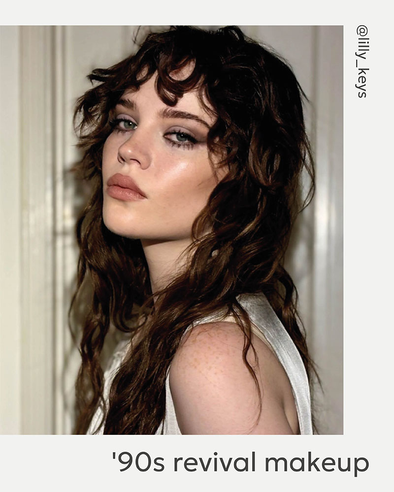 Trendy makeup 2026_'90s Revival Makeup_FASHIONISTA