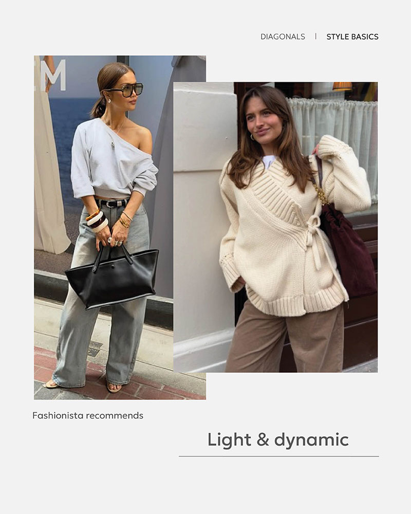 STYLE BASICS: DIAGONALS_FASHIONISTA