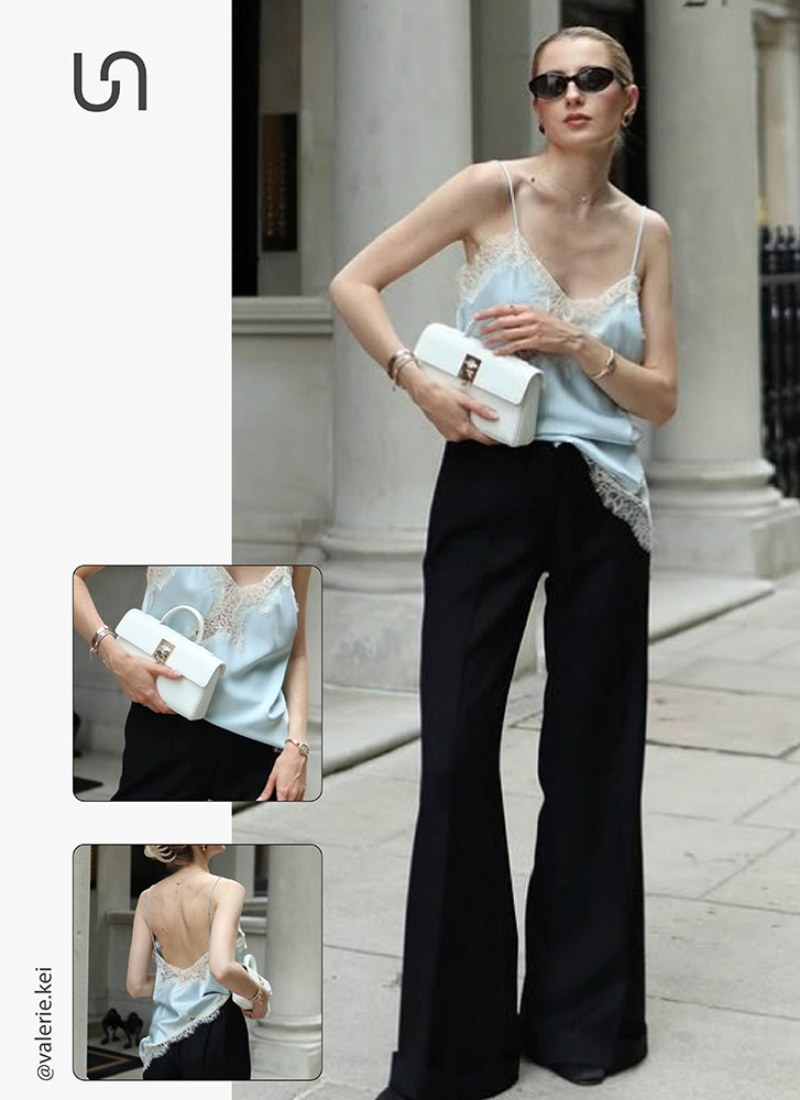 Textures in outfits_SOFT & STRUCTURED