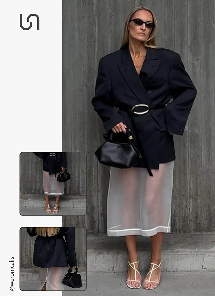 Textures in outfits_SHEER & DENSE