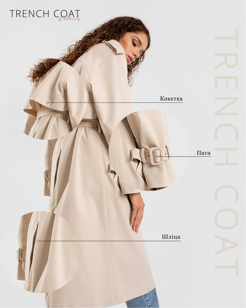 TRENCH COAT BY FASHIONISTA
