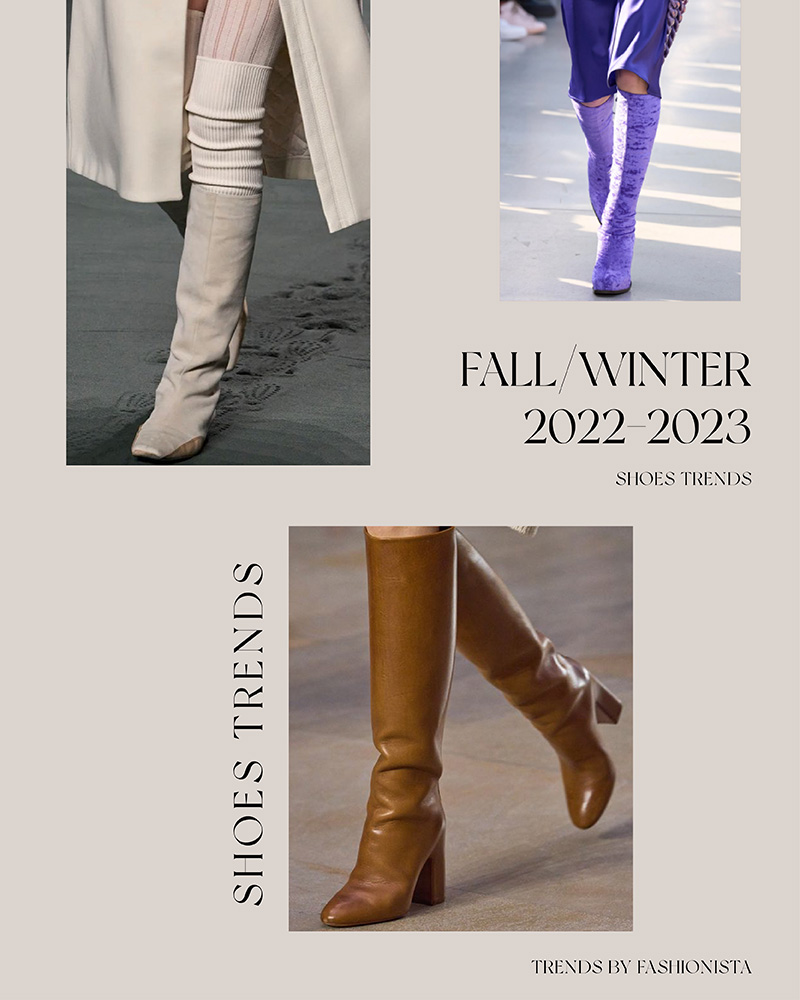 FallWinter ShoesTrends '22-23 by FASHIONISTA ВИСОКІ ЧЕРЕВИКИ